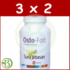 Pack 3x2 Osto-Fort 180 Gélules Suravitasan