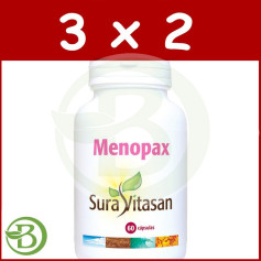 Pack 3x2 Ménopax 60 Gélules Sura Vitasan