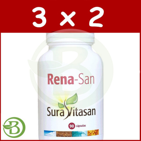 Pack 3x2 Rena-San 90 Cápsulas Sura Vitasan