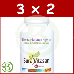 Pack 3x2 Millepertuis Sura Vitasan