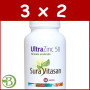 Pack 3x2 Ultra Zinc 50 90 Cápsulas Sura Vitasan