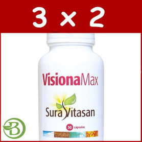 Pack 3x2 Visionamax 30 Cápsulas Sura Vitasan