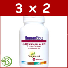 Pack 3x2 Biote Humain 30 Gélules Sura Vitasan