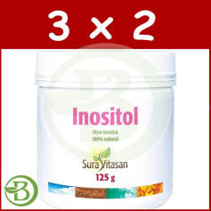 Pack 3x2 Inositol 125Gr. Sourate Vitasan