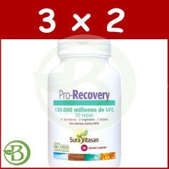 Pack 3x2 Pro-Recovery 30 Gélules Sura Vitasan