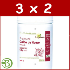 Pack 3x2 Bone Broth Protein 300Gr. Sourate Vitasan