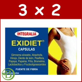 Pack 3x2 Exidiet 60 Cápsulas Integralia