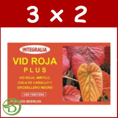 Pack 3x2 Vigne Rouge Plus Flacons Integralia