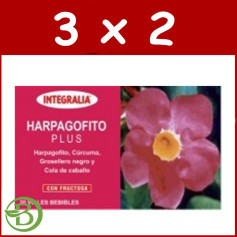 Pack 3x2 Griffe du Diable Plus Flacons Integralia