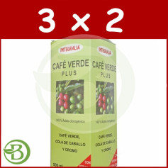 Pack 3x2 Café Vert Plus 500Ml. intégrale