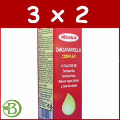 Pack 3x2 Sarsaparilla Complex 50Ml. intégrale