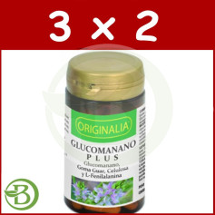 Pack 3x2 Glucomannane Plus Originalia 60 Gélules Integralia