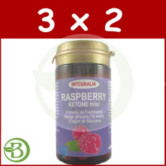 Pack 3x2 Raspberry Ketone Total 60 Gélules Integralia