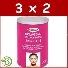 Pack 3x2 Collagène Forte Soins de la Peau 360Gr. intégrale