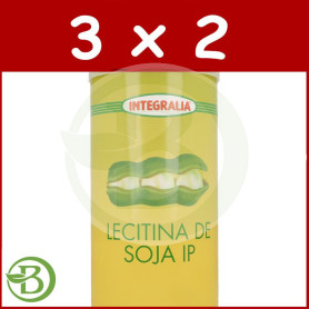 Pack 3x2 Lecitina De Soja Bote Ip 400Gr. Integralia