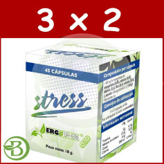 Pack 3x2 Ergosphère Stress 45 Gélules Ergonat