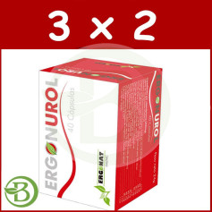 Pack 3x2 Ergonurol 40 Gélules Ergonat