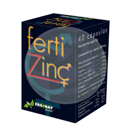 Fertizinc 40 Gélules Ergonat