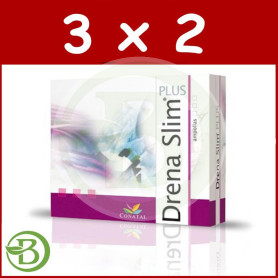 Pack 3x2 Drena Slim Plus 14 Ampollas Conatal