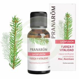 Mélange pour Diffuseur Force et Vitalité 30Ml Pranarom