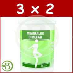 Pack 3x2 Minéraux 500 Gélules Dimefar