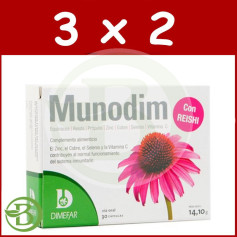 Pack 3x2 Munodim 470Mg. 30 gélules de diméfar