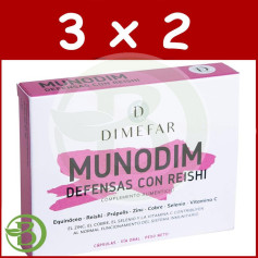 Pack 3x2 Munodim 60 Gélules Dimefar