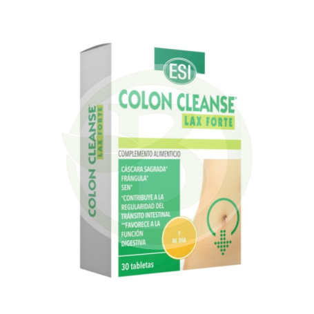 Colon Cleanse Lax Forte 30 Comprimés Esi