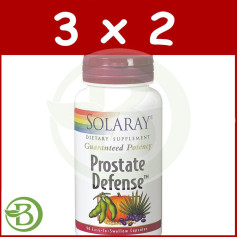 Pack 3x2 Défense de la Prostate 90 Gélules Solaray