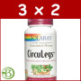 Pack 3x2 Circulegs 60 Cápsulas Solaray