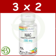 Nac 295Mg. 60 Cápsulas Solaray