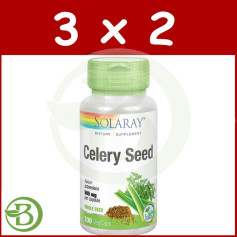 Pack 3x2 Graines de Céleri (Céleri) 100 Capsules Solaray