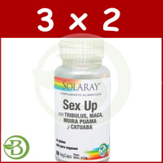 Pack 3x2 Sex Up 60 Cápsulas Solaray