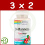 Pack 3x2 D-Manose Cranactin 60 Cápsulas Solaray