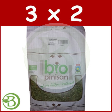 Pack 3x2 Estevia Bio 30Gr. Pinisan