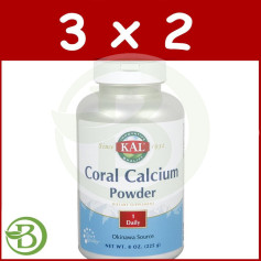 Pack 3x2 Calcium Corail 225Gr. Kal