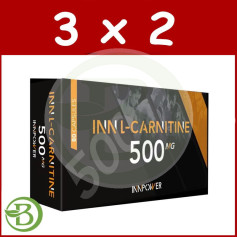 Pack 3x2 L-Carnitine 80 Gélules Innpower