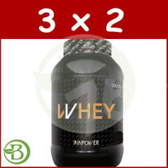 Pack 3x2 Whey Vanille 1Kg. Innpower