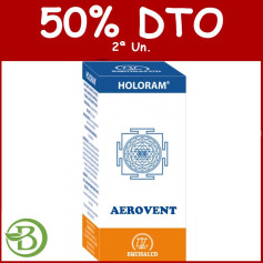 Holoram Aerovent 60 Gélules Equisalud Pack (2ème unité à 50%)