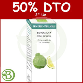 Bio Essential Oil Bergamota 10Ml. Equisalud Pack (2a Ud al 50%)