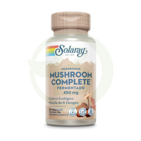 Champignon Complet 60 Gélules Solaray