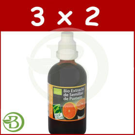 Pack 3x2 Bio Extracto De Pomelo 50Ml. Cienporcien Natural