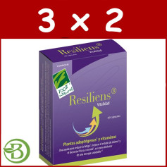 Pack 3x2 Resiliens Vitalité 60 Gélules 100% Naturelles