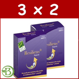 Pack 3x2 Resiliens Deporte 30 Cápsulas 100% Natural