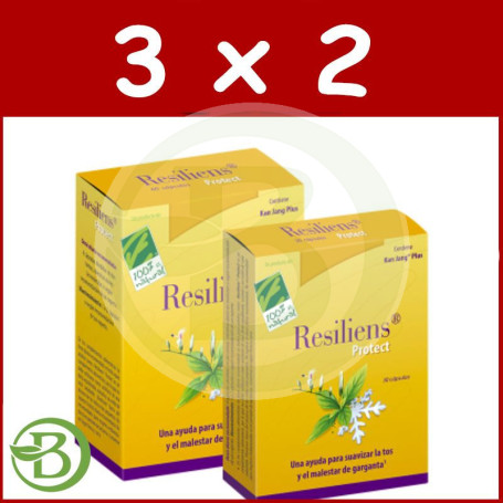 Pack 3x2 Resiliens Protect 30 Capsulas 100% Natural