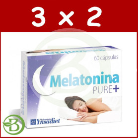 Pack 3x2 Melatonina Dulces Sueños 60 Cápsulas Ynsadiet