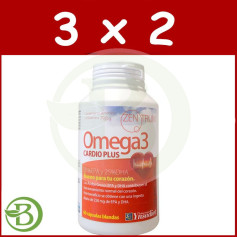 Pack 3x2 Zentrum Cardio Plus Oméga 3 60 Perles Ynsadiet