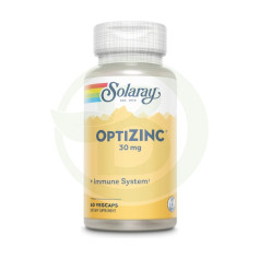 Optizinc 30Mg 60 Capsulas Solaray