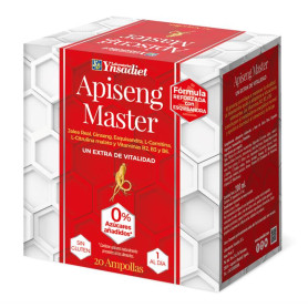 Apiseng Master 0% Sucre Boite De 20 Ampoules Ynsadiet