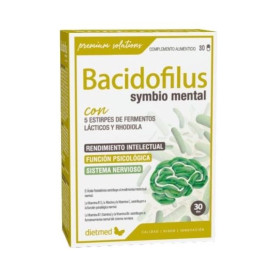 Bacidofilus Symbio Mental 30 Gélules Dietmed